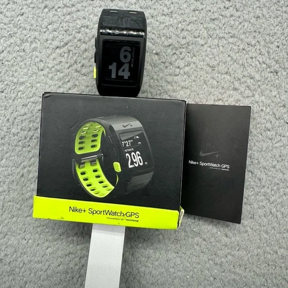 Nike Watch Black Volt Unisex Size SportWatch 2.2.0 SportWatch - Picture 7 of 16